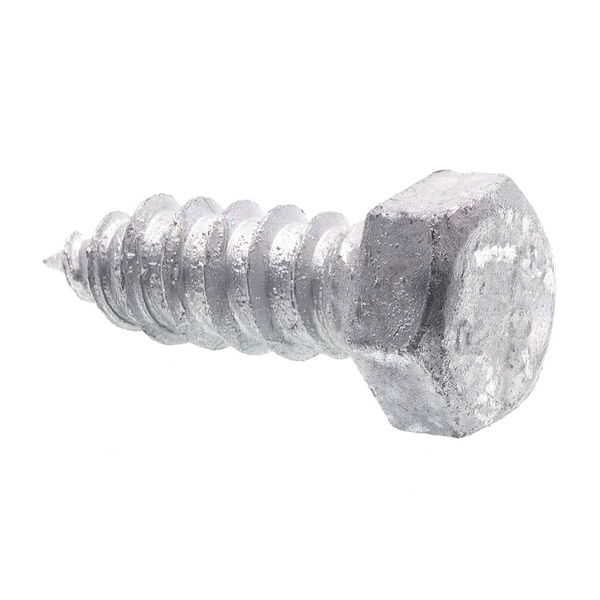 Prime-Line Hex Lag Screw 1/2in X 1-1/2in A307 Grade A Hot Dip Galvanized Steel 10PK 9056731 - main